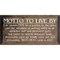 Vintage Style Wooden Quote Sign Decorative Farmhouse Wall Accent